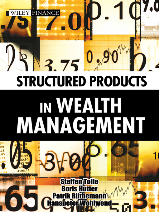 Title details for Structured Products in Wealth Management by Steffen Tolle - Wait list
